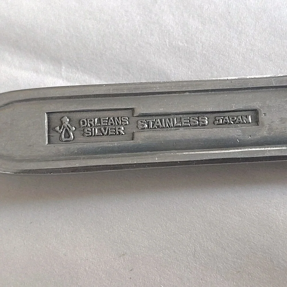 Orleans Silver Co. Stainless ORL16 Lot of 3 Butter Knife And Fork